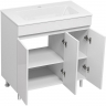 Тумба с раковиной Misty Енисей 80 УТ000023577 Белая, купить, цена, заказать, магазин, доставка, скидка, промокод, купить, цена, заказать, магазин, доставка, скидка, промокод