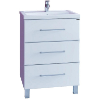 Тумба под раковину СанТа Омега 60 207046 Белая, купить, цена, заказать, магазин, доставка, скидка, промокод, купить, цена, заказать, магазин, доставка, скидка, промокод