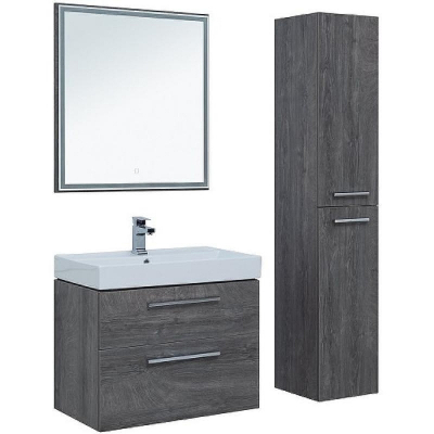 Тумба под раковину Aquanet Nova 75 242260 подвесная Дуб рошелье