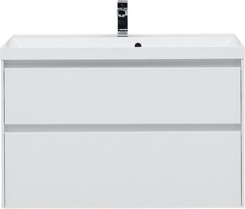 Тумба под раковину Aquanet Гласс 100 235664 подвесная Белая, купить, цена, заказать, магазин, доставка, скидка, промокод, купить, цена, заказать, магазин, доставка, скидка, промокод