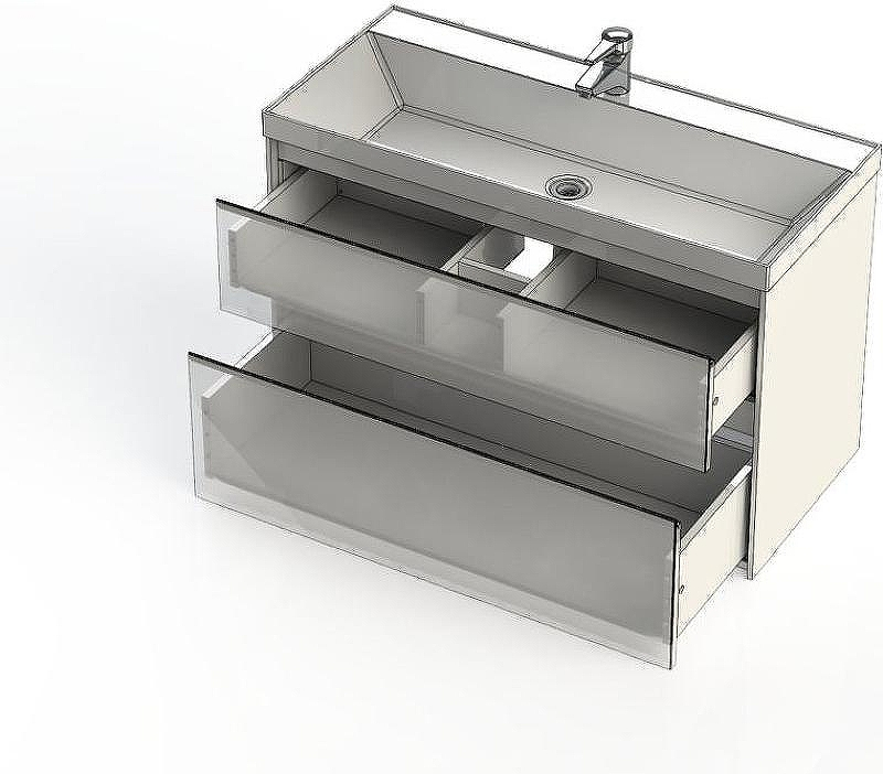 Тумба под раковину Aquanet Гласс 100 235664 подвесная Белая, купить, цена, заказать, магазин, доставка, скидка, промокод, купить, цена, заказать, магазин, доставка, скидка, промокод