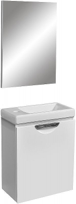 Тумба под раковину Stella Polar Норина 40 SP-00000234 подвесная Белая