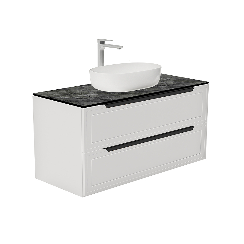 Тумба под раковину ЗОВ Севилья 100 S100W-KPK цвет Белый матовый, купить, цена, заказать, магазин, доставка, скидка, промокод, купить, цена, заказать, магазин, доставка, скидка, промокод