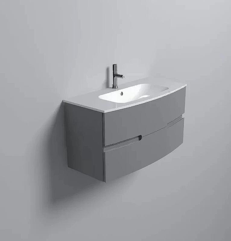 Тумба под раковину Jacob Delafon Nona 100 EB1889RU-442 подвесная Серый антрацит, купить, цена, заказать, магазин, доставка, скидка, промокод, купить, цена, заказать, магазин, доставка, скидка, промокод