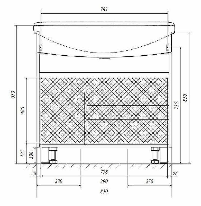 Тумба под раковину 1MarKa Lina Classic New 85Н У94494 Белый глянец, купить, цена, заказать, магазин, доставка, скидка, промокод, купить, цена, заказать, магазин, доставка, скидка, промокод