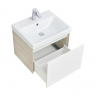 Тумба под раковину Aquaton Асти 55 1A263101AXD70 подвесная Белая глянцевая Ясень шимо, купить, цена, заказать, магазин, доставка, скидка, промокод, купить, цена, заказать, магазин, доставка, скидка, промокод
