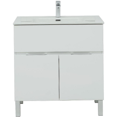 Тумба под раковину Aquanet Алвита New 80 277550 Белая матовая