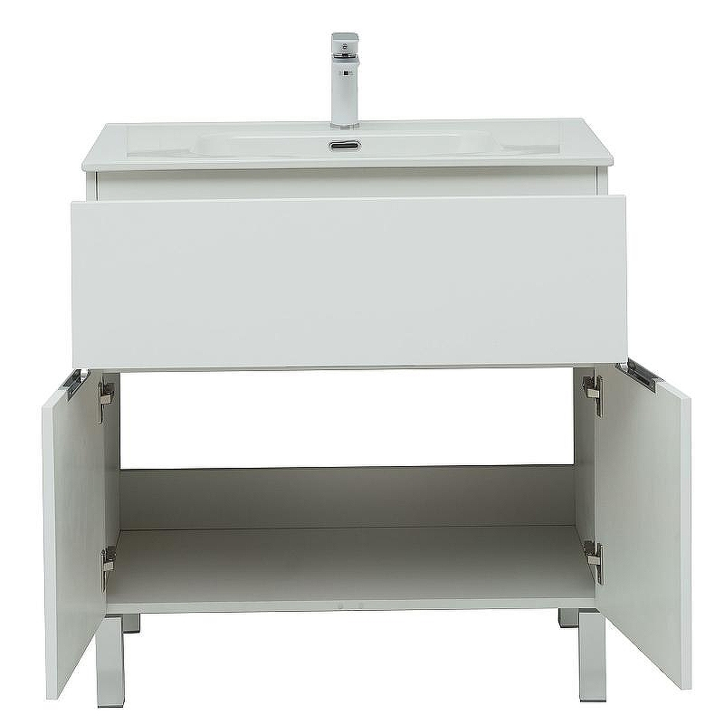 Тумба под раковину Aquanet Алвита New 80 277550 Белая матовая, купить, цена, заказать, магазин, доставка, скидка, промокод, купить, цена, заказать, магазин, доставка, скидка, промокод