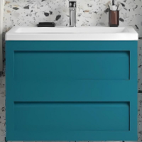 Тумба под раковину Art&Max AM-Platino-750-2C-SO-TM подвесная Бирюзовая матовая, купить, цена, заказать, магазин, доставка, скидка, промокод, купить, цена, заказать, магазин, доставка, скидка, промокод
