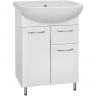 Тумба под раковину Style Line Эко Стандарт 11 Эрика 61 Белый глянец, купить, цена, заказать, магазин, доставка, скидка, промокод, купить, цена, заказать, магазин, доставка, скидка, промокод
