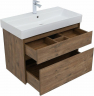 Тумба под раковину Aquanet Nova Lite 85 249954 подвесная Дуб рустикальный, купить, цена, заказать, магазин, доставка, скидка, промокод, купить, цена, заказать, магазин, доставка, скидка, промокод