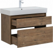 Тумба под раковину Aquanet Nova Lite 85 249954 подвесная Дуб рустикальный, купить, цена, заказать, магазин, доставка, скидка, промокод, купить, цена, заказать, магазин, доставка, скидка, промокод