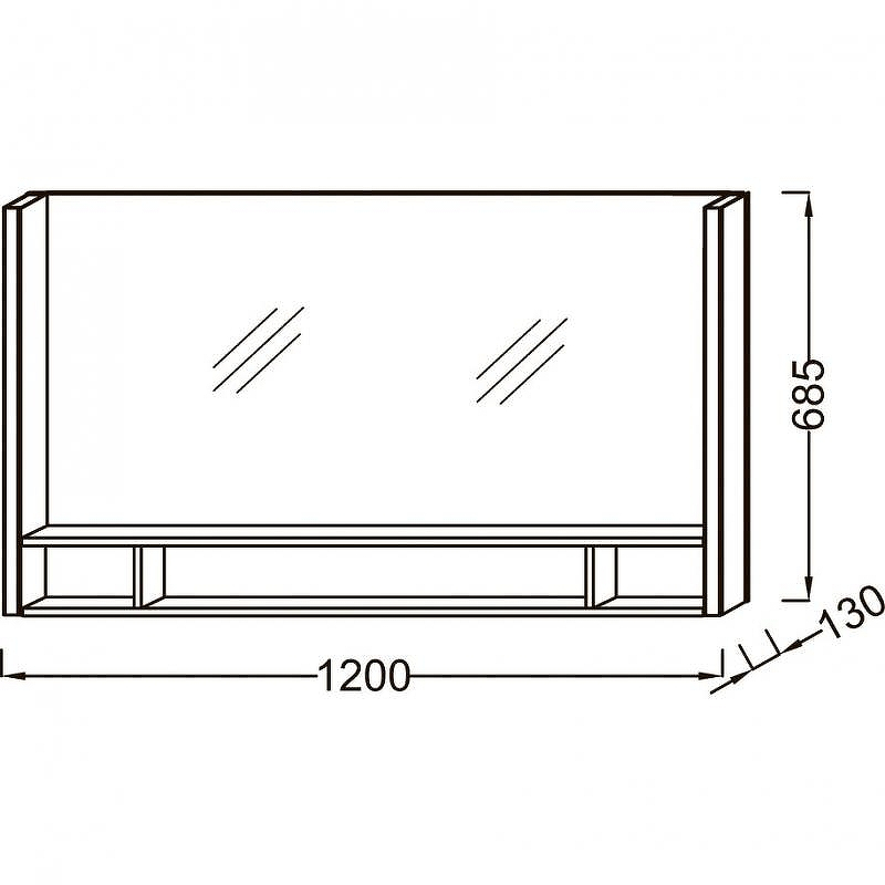 Зеркало Jacob Delafon Terrace 120 EB1183-NF с подсветкой Белое Древесное с сенсорным выключателем, купить, цена, заказать, магазин, доставка, скидка, промокод, купить, цена, заказать, магазин, доставка, скидка, промокод