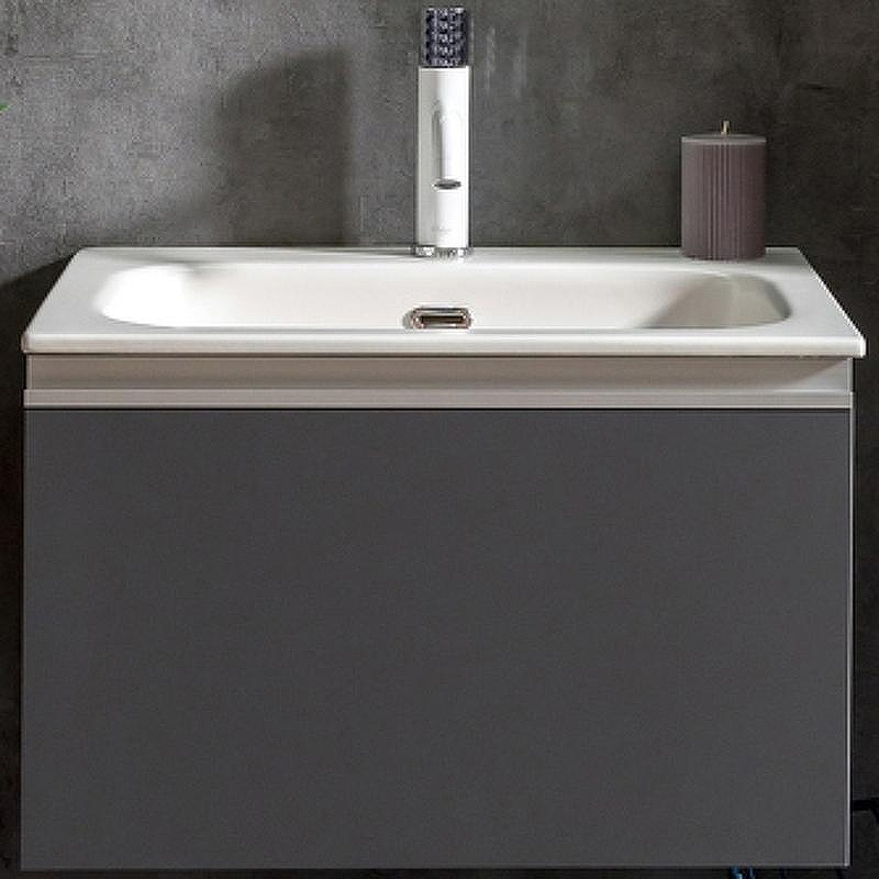 Тумба под раковину Boheme Armadi Art Vallessi 60 837-060-A matt подвесная Антрацит матовый, купить, цена, заказать, магазин, доставка, скидка, промокод, купить, цена, заказать, магазин, доставка, скидка, промокод