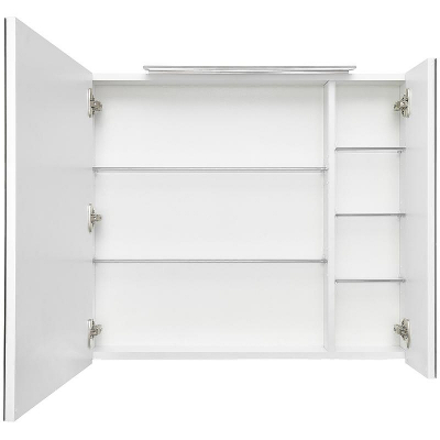 Зеркальный шкаф Roca Oleta 80 A857647501 с подсветкой Белый матовый