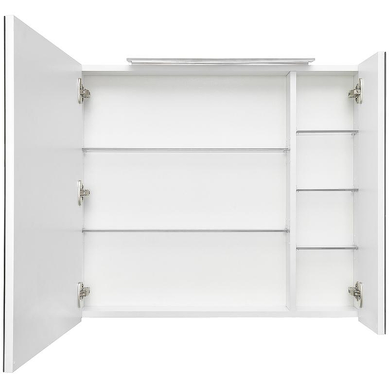 Зеркальный шкаф Roca Oleta 80 A857647501 с подсветкой Белый матовый, купить, цена, заказать, магазин, доставка, скидка, промокод, купить, цена, заказать, магазин, доставка, скидка, промокод