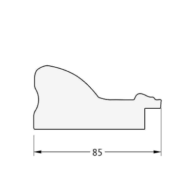 Зеркало Evoform Exclusive 55х45 BY 1372 с фацетом в багетной раме - Виньетка бронзовая 85