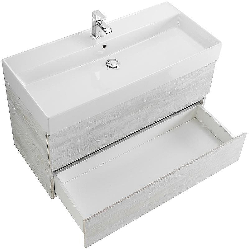 Тумба под раковину Cezares Molveno 46 100 MOLVENO 46-100-2C-SO-LB подвесная Legno Bianco, купить, цена, заказать, магазин, доставка, скидка, промокод, купить, цена, заказать, магазин, доставка, скидка, промокод