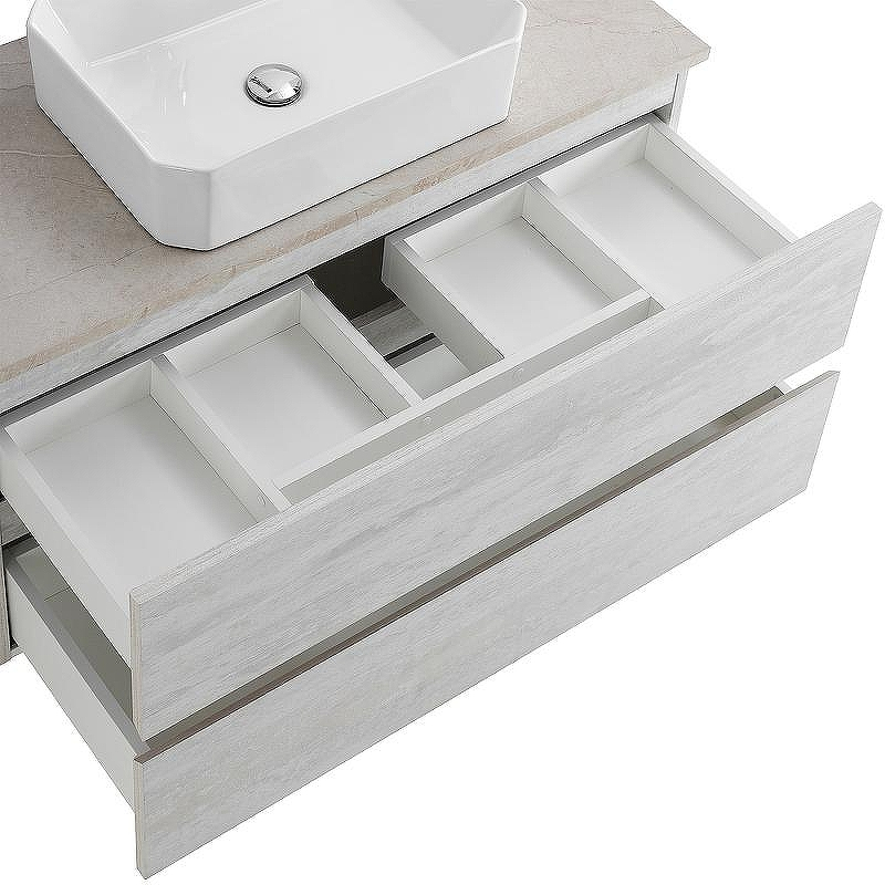 Тумба под раковину Cezares Molveno 46 100 MOLVENO 46-100-2C-SO-LB подвесная Legno Bianco, купить, цена, заказать, магазин, доставка, скидка, промокод, купить, цена, заказать, магазин, доставка, скидка, промокод