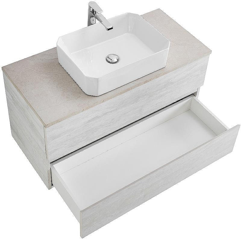 Тумба под раковину Cezares Molveno 46 100 MOLVENO 46-100-2C-SO-LB подвесная Legno Bianco, купить, цена, заказать, магазин, доставка, скидка, промокод, купить, цена, заказать, магазин, доставка, скидка, промокод