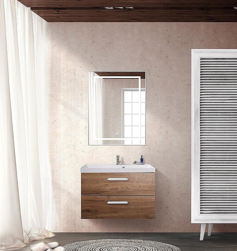 Тумба под раковину BelBagno Aurora 70 AURORA-700-2C-SO-RT подвесная Rovere Tabacco, купить, цена, заказать, магазин, доставка, скидка, промокод, купить, цена, заказать, магазин, доставка, скидка, промокод