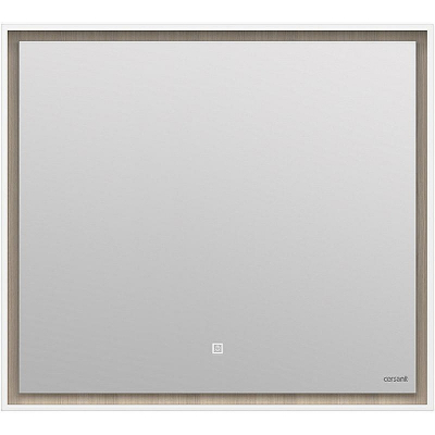 Зеркало Cersanit Louna 80 SP-LU-LOU80-Os с подсветкой Белое с сенсорным выключателем