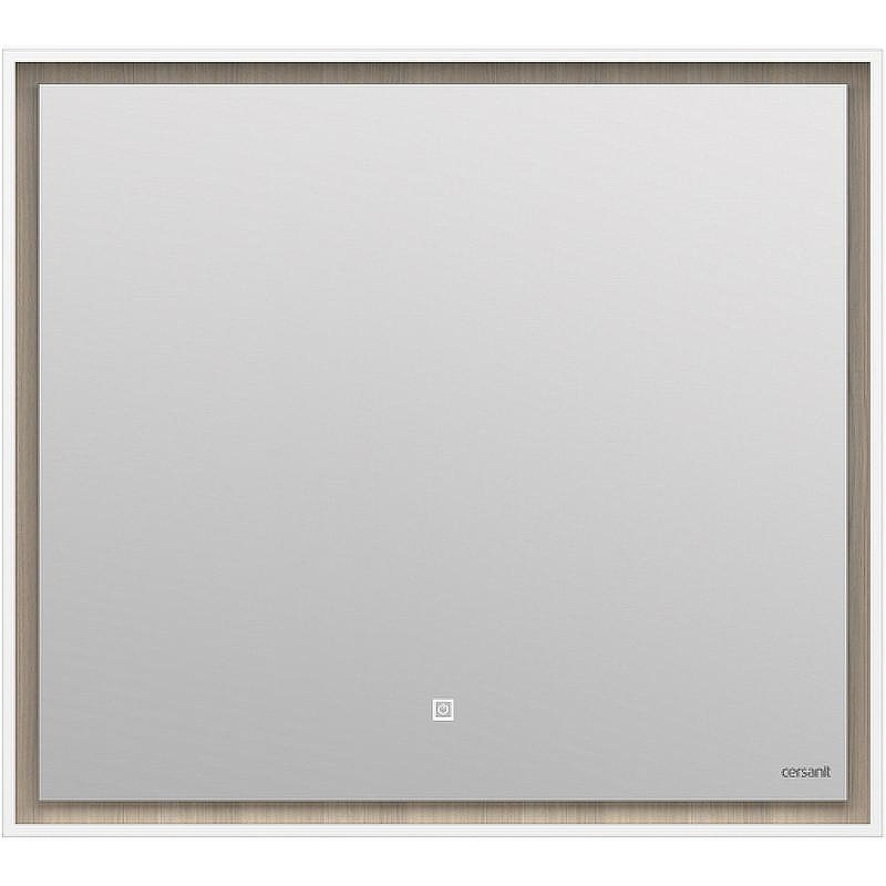 Зеркало Cersanit Louna 80 SP-LU-LOU80-Os с подсветкой Белое с сенсорным выключателем, купить, цена, заказать, магазин, доставка, скидка, промокод, купить, цена, заказать, магазин, доставка, скидка, промокод