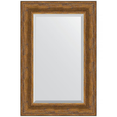 Зеркало Evoform Exclusive 89х59 BY 3420 с фацетом в багетной раме - Травленая бронза 99