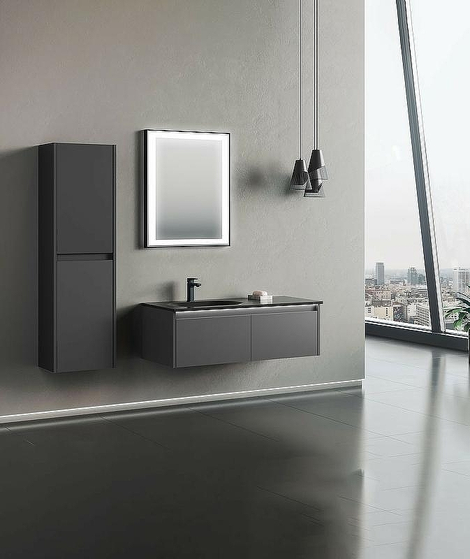 Шкаф пенал Orka Lisbon 40 3001191 подвесной Серый матовый, купить, цена, заказать, магазин, доставка, скидка, промокод, купить, цена, заказать, магазин, доставка, скидка, промокод