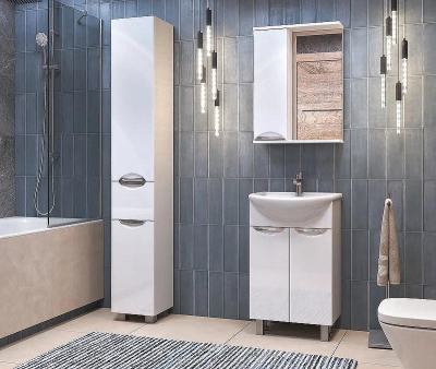 Зеркало со шкафом Vigo Callao 50 L z.CAL.50.L Белое