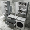 Тумба под раковину Style Line Марелла 80 Люкс Plus СС-00002412 подвесная Серый матовый антискрейтч, купить, цена, заказать, магазин, доставка, скидка, промокод, купить, цена, заказать, магазин, доставка, скидка, промокод