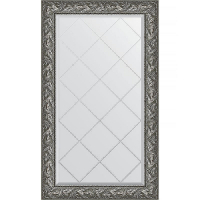 Зеркало Evoform Exclusive-G 133х79 BY 4243 с гравировкой в багетной раме - Византия серебро 99, купить, цена, заказать, магазин, доставка, скидка, промокод, купить, цена, заказать, магазин, доставка, скидка, промокод