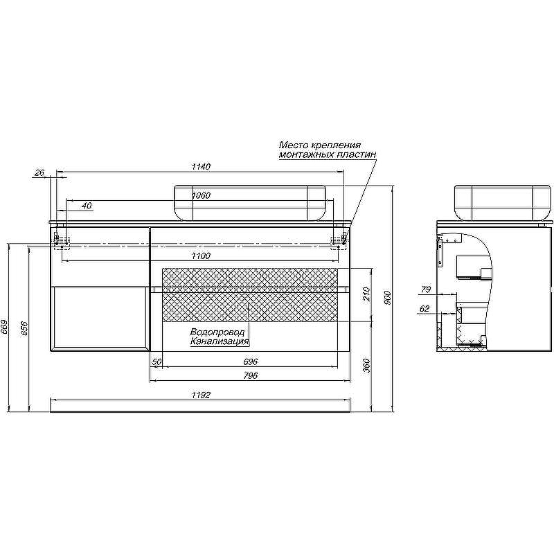Тумба под раковину Allen Brau Infinity 120 R 1.21007.AM подвесная Антрацит матовый, купить, цена, заказать, магазин, доставка, скидка, промокод, купить, цена, заказать, магазин, доставка, скидка, промокод