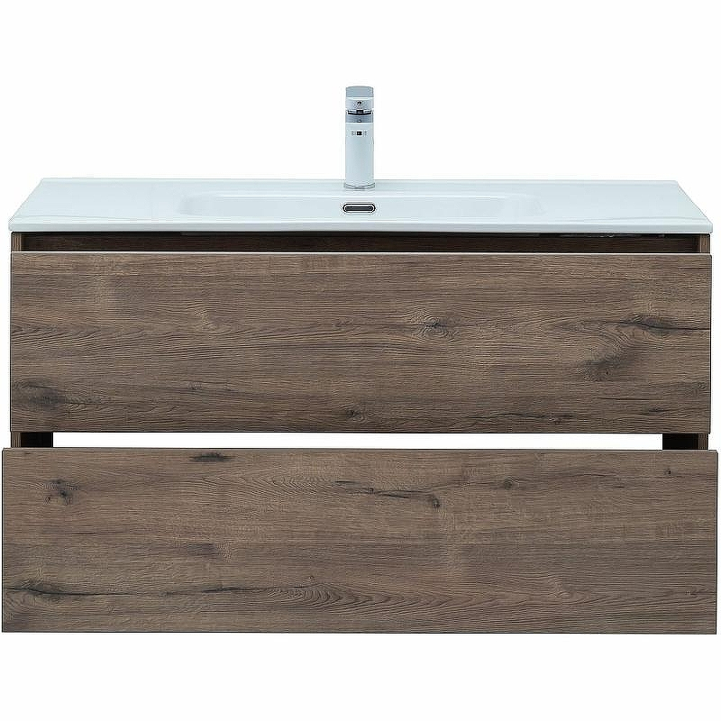 Тумба под раковину Aquanet Lino 100 Flat 287545 подвесная Дуб веллингтон, купить, цена, заказать, магазин, доставка, скидка, промокод, купить, цена, заказать, магазин, доставка, скидка, промокод