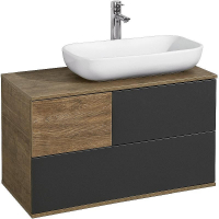 Тумба под раковину Aquaton Терра 85 1A247201TEKA0 подвесная Дуб кантри Антрацит, купить, цена, заказать, магазин, доставка, скидка, промокод, купить, цена, заказать, магазин, доставка, скидка, промокод