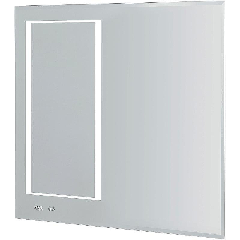 Зеркало Aquaton Сакура 120 1A220002SKW80 с подсветкой с сенсорным выключателем с антизапотеванием и часами, купить, цена, заказать, магазин, доставка, скидка, промокод, купить, цена, заказать, магазин, доставка, скидка, промокод