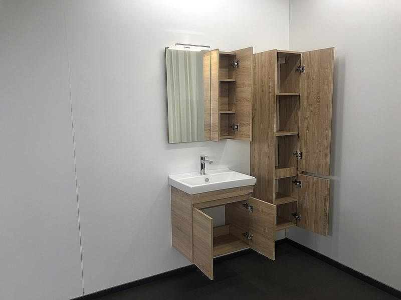 Шкаф пенал Comforty Тромсе 35 00004151266 подвесной Дуб сонома, купить, цена, заказать, магазин, доставка, скидка, промокод, купить, цена, заказать, магазин, доставка, скидка, промокод