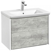 Тумба под раковину Roca Ronda 60 ZRU9303002 подвесная Бетон Белый матовый, купить, цена, заказать, магазин, доставка, скидка, промокод, купить, цена, заказать, магазин, доставка, скидка, промокод