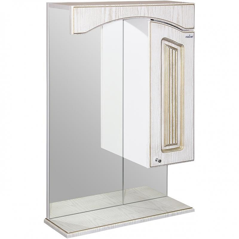 Зеркало со шкафом Mixline Крит 60 534218 Патина золото, купить, цена, заказать, магазин, доставка, скидка, промокод, купить, цена, заказать, магазин, доставка, скидка, промокод
