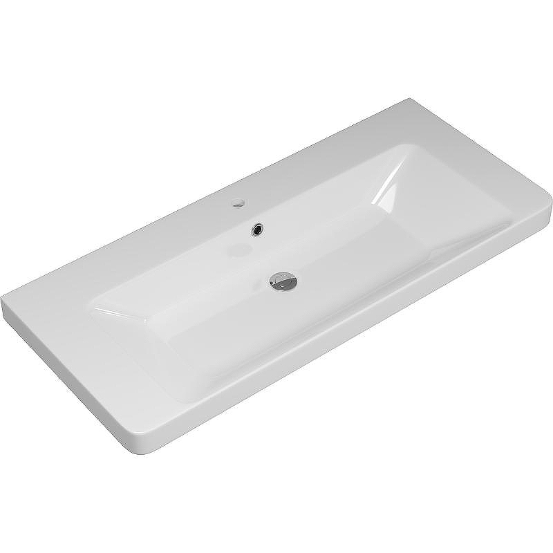 Тумба с раковиной Brevita Victory 105 УТ000024305 Белая матовая, купить, цена, заказать, магазин, доставка, скидка, промокод, купить, цена, заказать, магазин, доставка, скидка, промокод