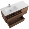 Тумба под раковину BelBagno Kraft 120 L KRAFT-1200-2C-1A-SO-RT-L подвесная Rovere Tabacco, купить, цена, заказать, магазин, доставка, скидка, промокод, купить, цена, заказать, магазин, доставка, скидка, промокод
