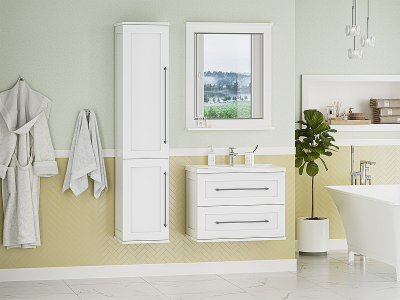 Зеркало Misty Марта 70 П-Мрт02070-011 Белое