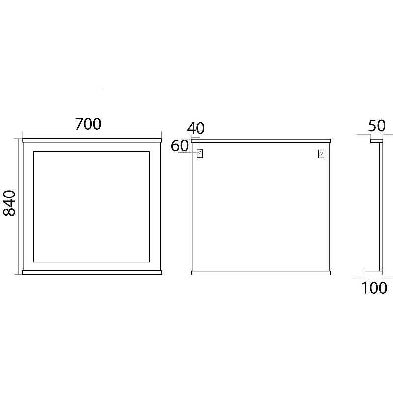 Зеркало Misty Марта 70 П-Мрт02070-011 Белое, купить, цена, заказать, магазин, доставка, скидка, промокод, купить, цена, заказать, магазин, доставка, скидка, промокод