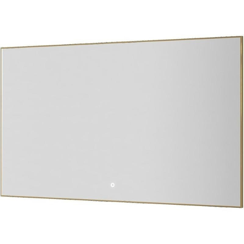 Зеркало Boheme Modern 120x70 543-120-MG с подсветкой Золото матовое с сенсорным выключателем и подогревом, купить, цена, заказать, магазин, доставка, скидка, промокод, купить, цена, заказать, магазин, доставка, скидка, промокод