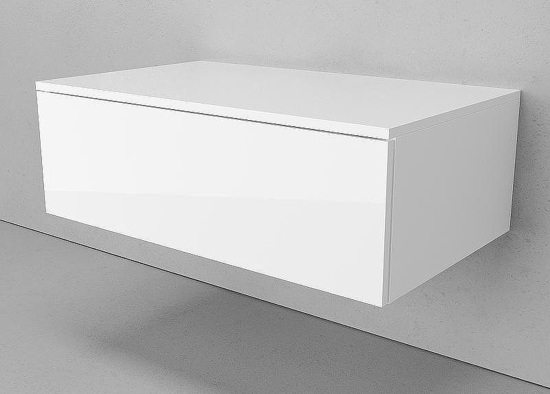 Тумба Velvex Unique Unit 80 tp.UNI.80.1Y подвесная Белая глянцевая, купить, цена, заказать, магазин, доставка, скидка, промокод, купить, цена, заказать, магазин, доставка, скидка, промокод