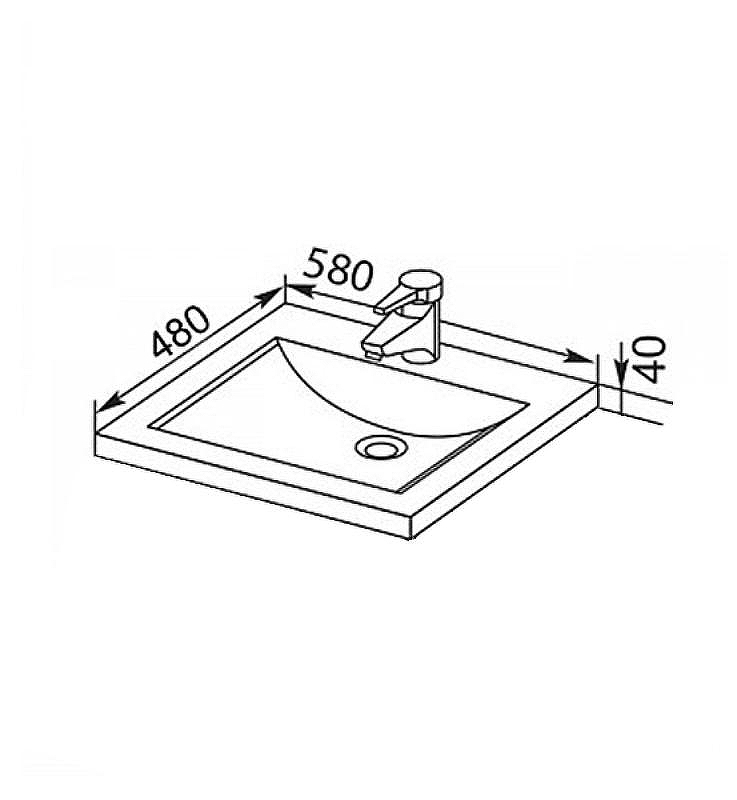 Тумба с раковиной Aquanet Нота 58 212800 подвесная Белая, купить, цена, заказать, магазин, доставка, скидка, промокод, купить, цена, заказать, магазин, доставка, скидка, промокод