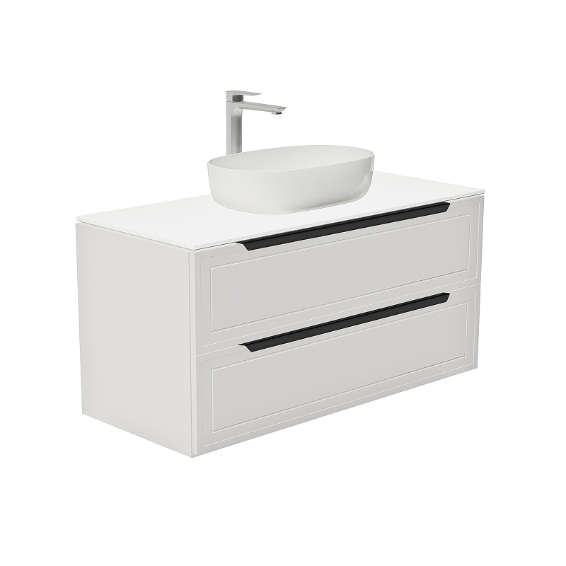 Тумба под раковину ЗОВ Севилья 100 S100W-KPW цвет Белый матовый, купить, цена, заказать, магазин, доставка, скидка, промокод, купить, цена, заказать, магазин, доставка, скидка, промокод