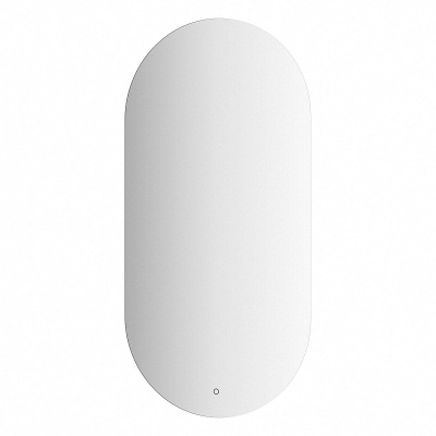 Зеркало Evoform Ledshine 60х120 103502 с подсветкой 26,5 W - сенсорный выключатель - теплый белый свет