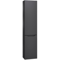 Шкаф пенал Jorno Slide 33 Sli.04.150/P/A подвесной Антрацит, купить, цена, заказать, магазин, доставка, скидка, промокод, купить, цена, заказать, магазин, доставка, скидка, промокод