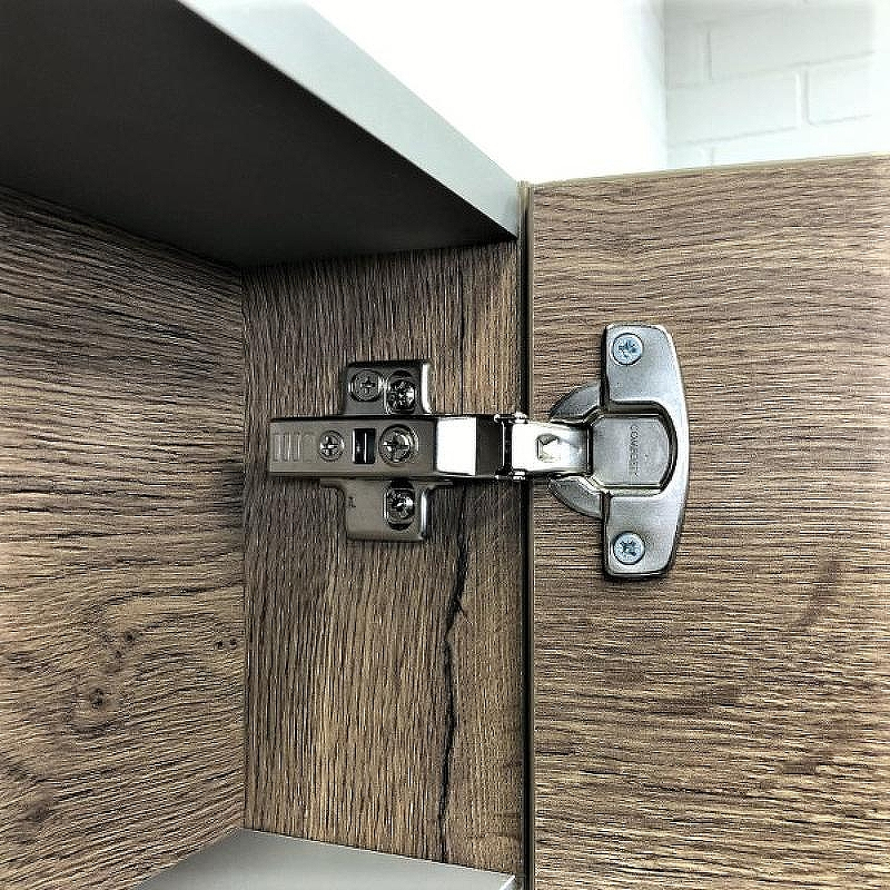 Зеркальный шкаф Comforty Никосия 70 00-00008851 Дуб темный, купить, цена, заказать, магазин, доставка, скидка, промокод, купить, цена, заказать, магазин, доставка, скидка, промокод